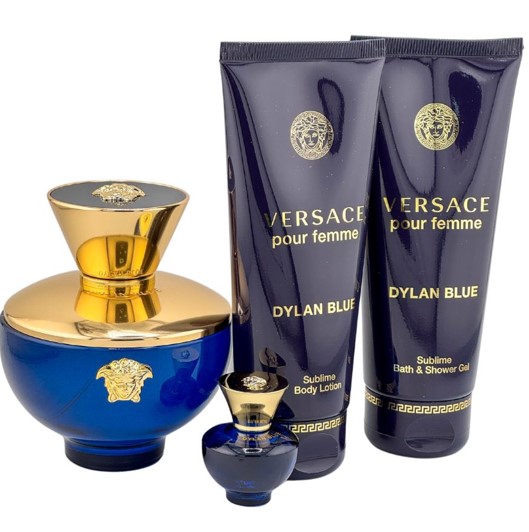 Versace Dylan Blue Pour Femme W 4 PC Set