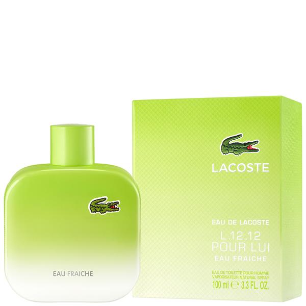 Lacoste Pour Lui Eau Fraiche Men's EDT Spray 3.4 Oz