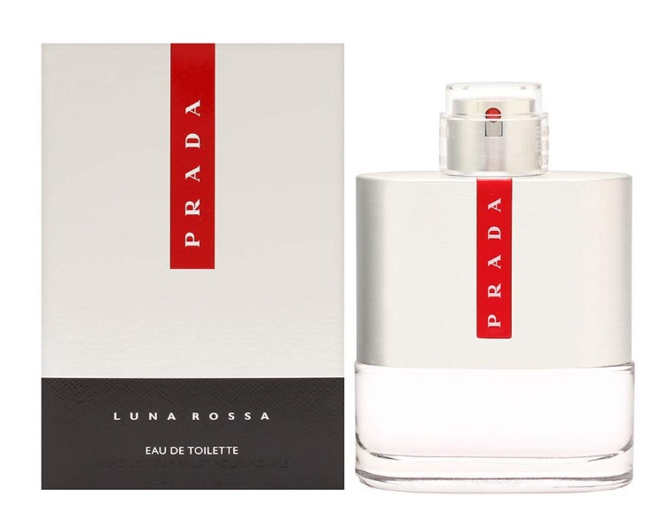 Prada Luna Rossa Men's EDT Spray 3.4 Oz