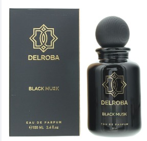 Delroba Black Musk for Men EDP 3.4 oz