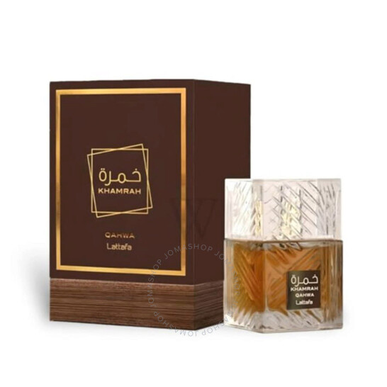 Lattafa Khamrah Qahwa Unisex EDP Spray 3.4 Oz 