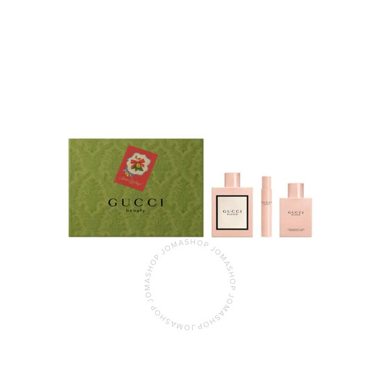 GUCCI BLOOM EDP 3.4OZ+3PC