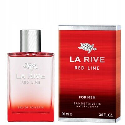 La Rive Red Line Men's EDT Natural Spray 3 Oz