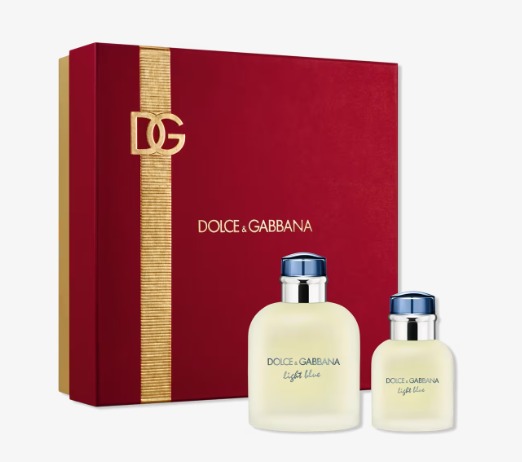 DOLCE  LIGHT BLUE  Men's Set: 4.2 EDT oz with mini