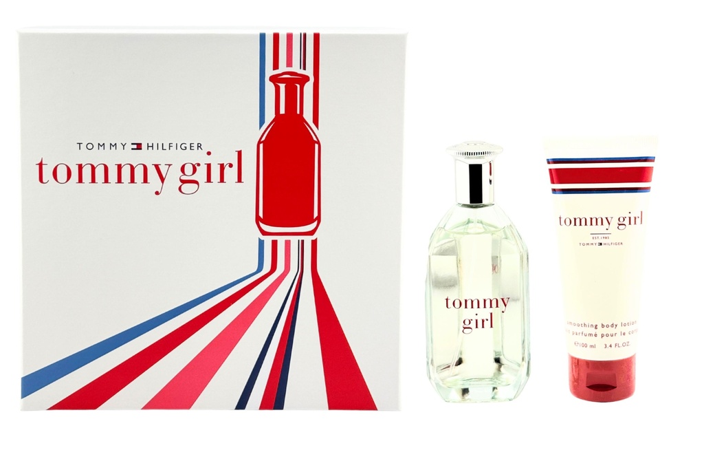 Tommy Girl 2 PCS SET 3.4 oz EDT SP with 3.4 oz Body Lotion