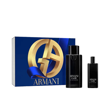 Giorgio Armani Men's Armani Code Gift Set: 4.2oz EDT Spray,0.5oz EDT Spray. 