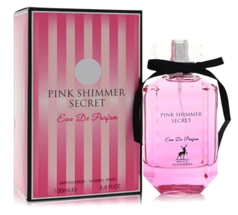 Maison Alhambra Pink Shimmer Secret Women EDP Spray 3.4 Oz