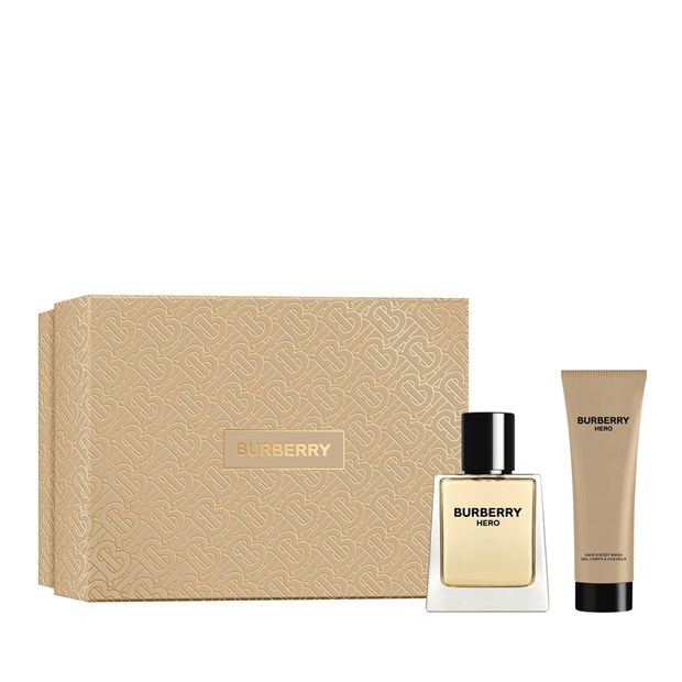 Burberry Men's Hero 2-Piece Gift Set: 1.7 oz EDT + 2.5 oz Hair & Body Wash 