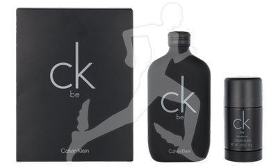 CK Be by Calvin Klein for Unisex 2-Piece Gift Set: 6.7 oz EDT Spray and 2.6 oz Deodorant Stick. 