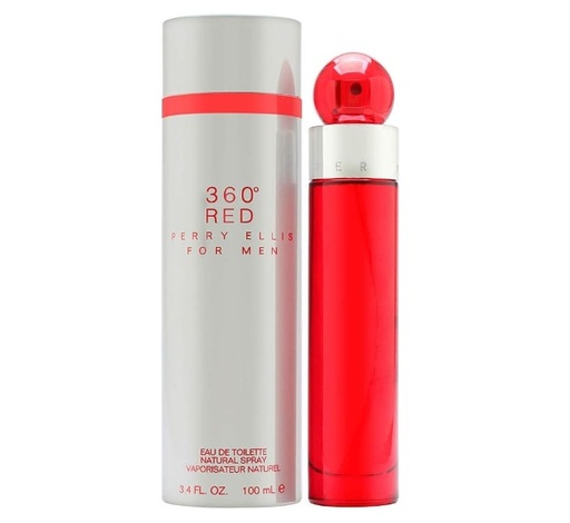 Perry Ellis 360 Red Men's EDT Spray 3.4 Oz  