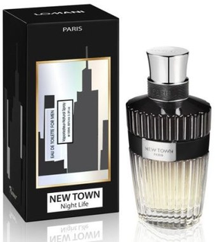 Night Life Eau de Toilette 3.3 oz by New Town for Men