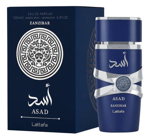 Lattafa Asad Zanzibar for Men EDP 3.4 oz