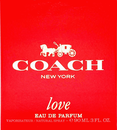 COACH LOVE W EDP 3.OZ NEW