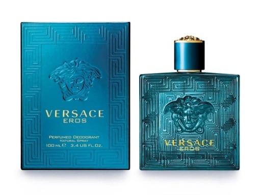 Versace Eros 3.4 oz EDP Spray for Men's