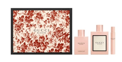 GUCCI BLOOM 3PC EDP 3.4OZ with mini & 