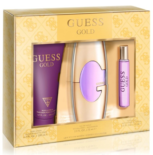 GUESS GOLD W 3PC SET