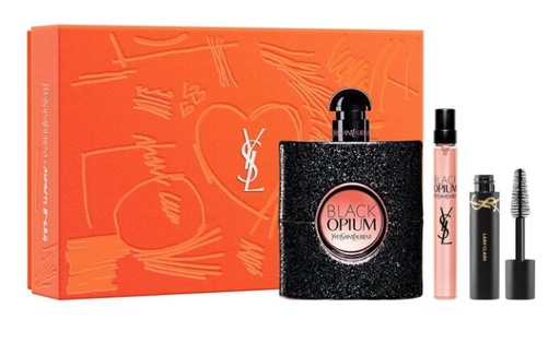 OPIUM BLACK 3.0 oz Edp with 0.33 oz Edp & Mini Mascara