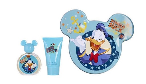 Disney DONALD DUCK 2 Piece Gift Set: EDT 1.7 Oz, Shower Gel 2.5 Oz