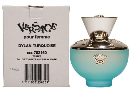 Versace Dylan Turquoise Women EDT Spray 3.4 Oz Tester