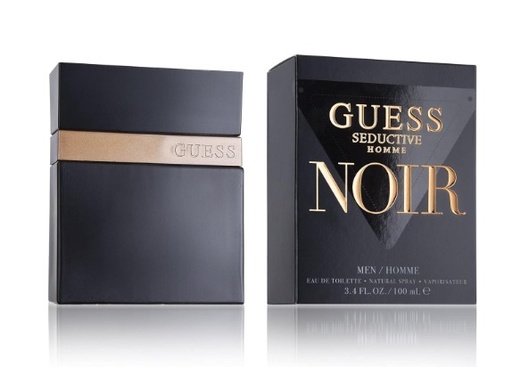 Guess Seductive Noir Men's EDT Spray 3.4 Oz Tester