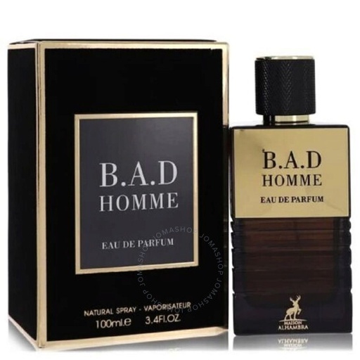 Al Hambra B.A.D Homme 3.4 oz EDP Spray for Men