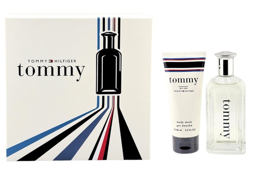 TOMMY HILFIGER 2 PC SET 3.4 OZ EDT SP with 3.4 oz Body Wash