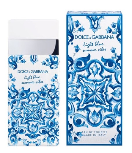 Dolce & Gabbana Light Blue Summer Vibes Women EDT Spray 3.4 Oz