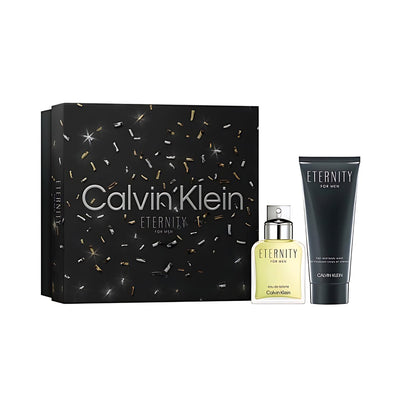 Calvin Klein Eternity for Men 2-Piece Set: 1.7 oz EDT & 3.4 oz Shower Gel